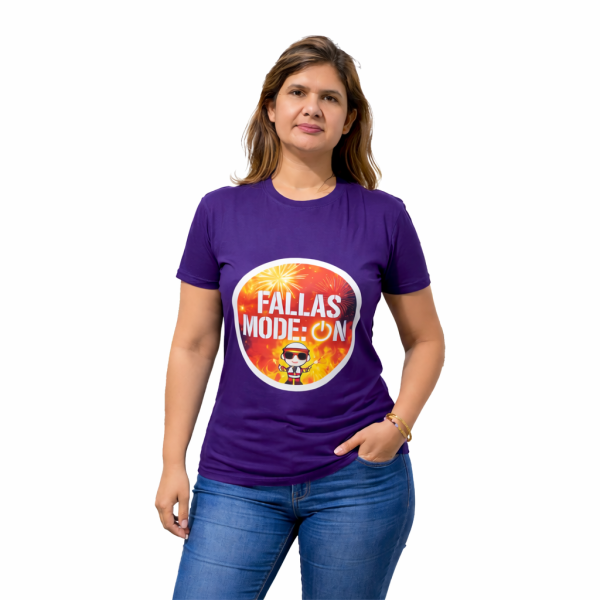 Fallas Mode: ON – Premium Cotton T-Shirt - Image 2
