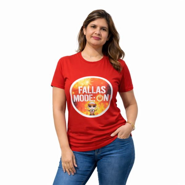 Fallas Mode: ON – Premium Cotton T-Shirt - Image 3