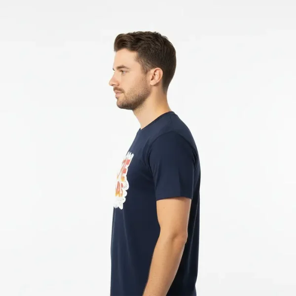 Love Fallas Navy Blue T-Shirt - Image 4