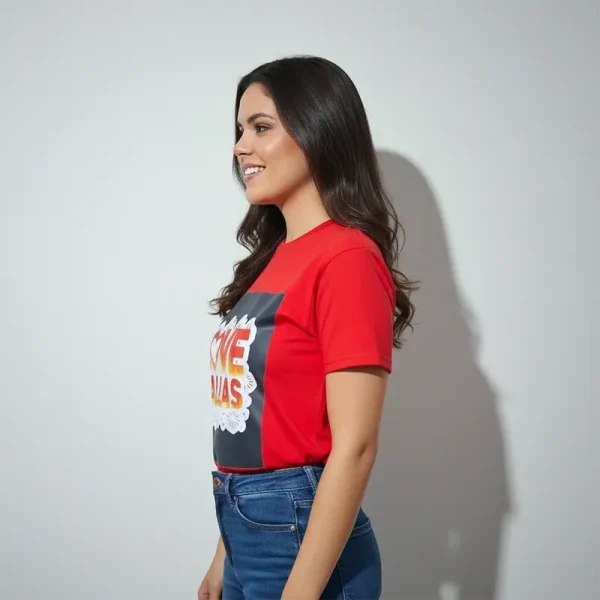 Camiseta Roja Fallas con Amor - Imagen 4