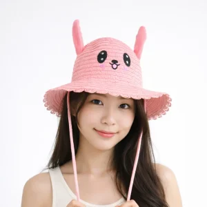 Summer Breeze Pink Hat for Girls