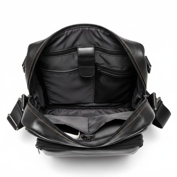 Black Crossbody Bag – Lightweight & Durable - Image 2
