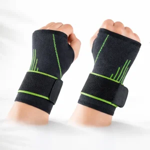 Adjustable Palm & Wrist Support Brace – Compression Wrap for Sports, Gym & Pain Relief (YC 7711)