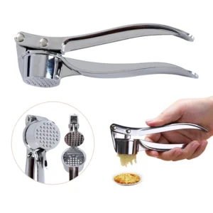 Garlic Press Crusher Mincer Kitchen Stainless - Steel Garlic Smasher Squeezer Manual Press Grinding Tool Kitchen Accessories