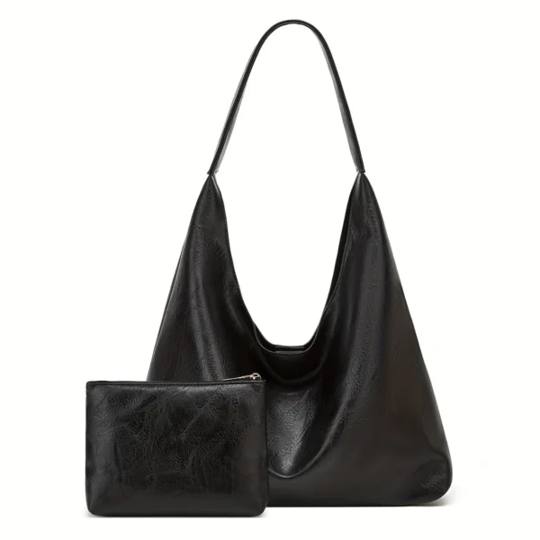 New Tote bag 100 hand bill of lading shoulder women's bag retro simple large bag Tote bag - Image 13