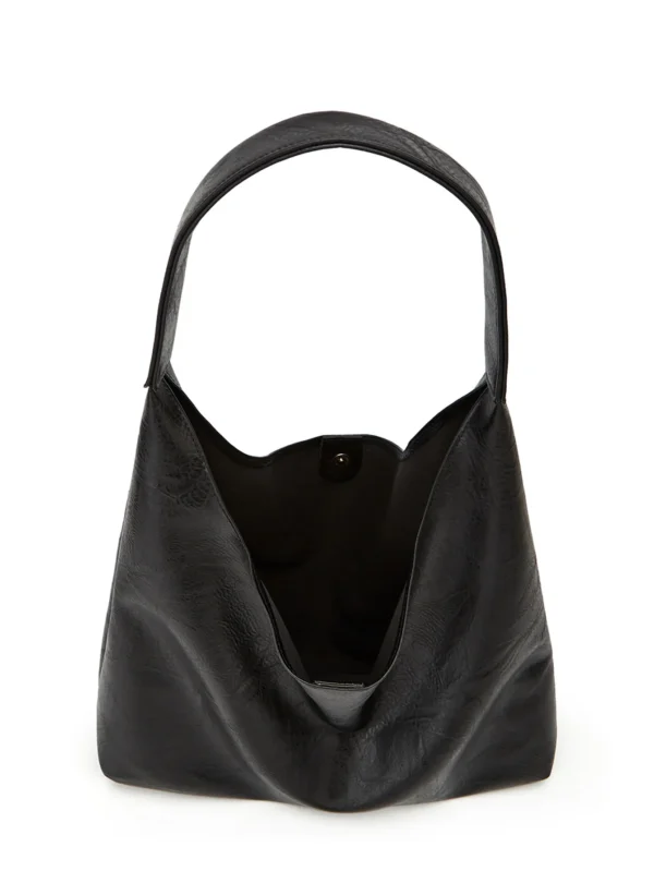 New Tote bag 100 hand bill of lading shoulder women's bag retro simple large bag Tote bag - Image 5