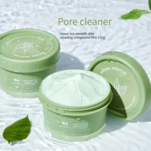 Green Tea Ice Mud Mask Cleansing Moisturizing Oil Control - Blackhead Removal Cleansing Mud Mask Applicator Mud Mask