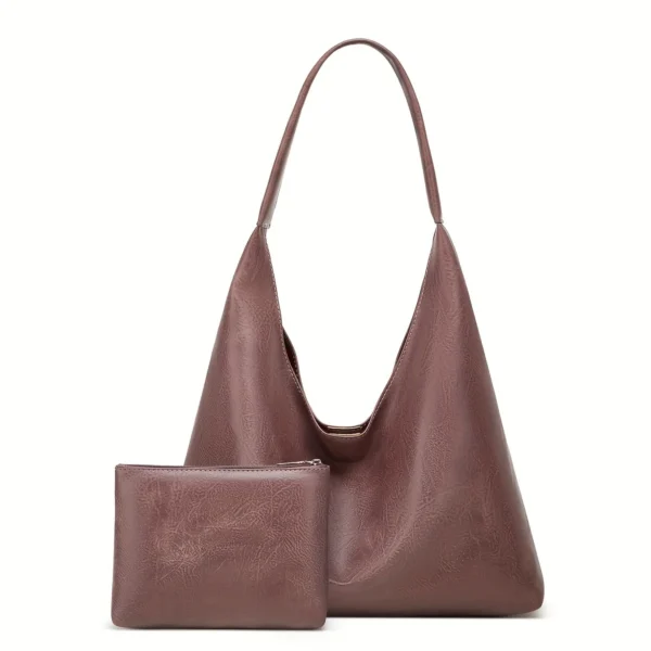 New Tote bag 100 hand bill of lading shoulder women's bag retro simple large bag Tote bag - Image 11