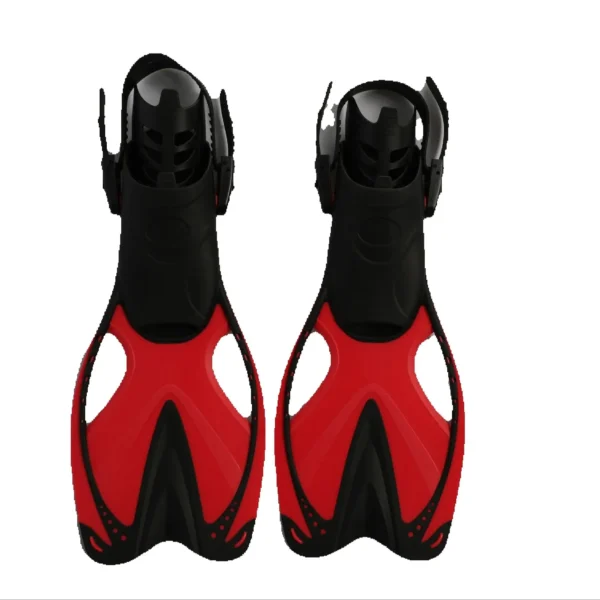 Kid Silicone flippers for men, women and children frog shoes swimming snorkeling equipment - Image 3