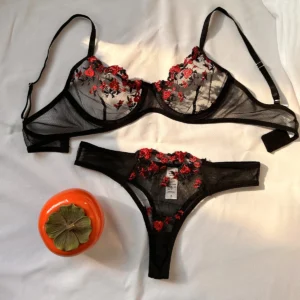Pink Lingerie Woman Lace Underwear Fairy Embroidery Brief Sets Bra Panties Kits Breves Sets