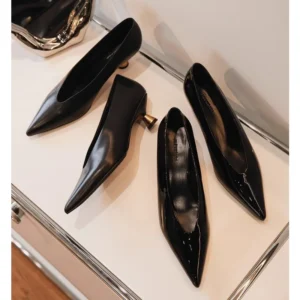 Designer Pointed Toe Women Pumps Shoes Fashion Shallow Slip, Spring Autumn Dancing Party Low Heel Shoes - Image 4