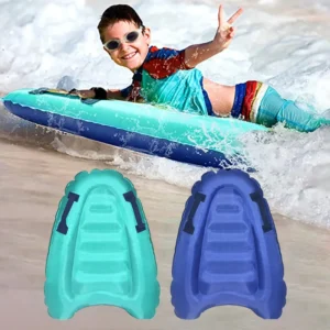 Inflatable Surfboard With Handle For Beach Surfing Swimming Floating Row
