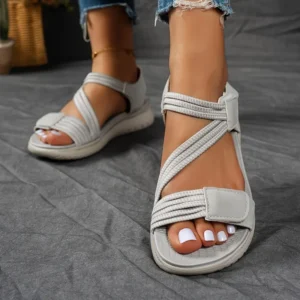 Women New Fashion Elegant Sandals,  Summer Outdoor Sports Beach Wedge Height Increase, Womens Comfortable Opened Toe Shoes
