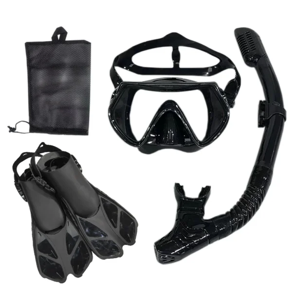 Snorkeling Scuba Diving Mask Free - Diving Goggles Silicone Skirt Panoramic Dive Mask For Adults Swimming Snorkeling - Image 2