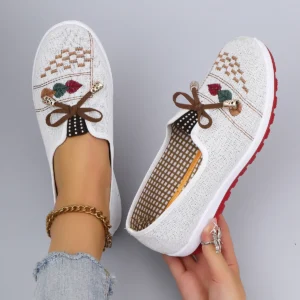 Women's summer breathable mesh flat shoes, women's shoes casual sneakers shoes