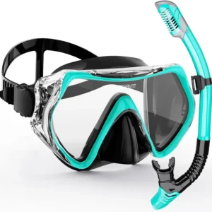 Scuba diving mask snorkeling suit adult silicone skirt anti-fog goggles swimming equipment