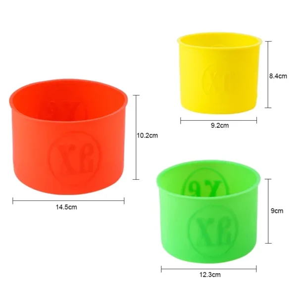 Silicone DIY Cake Mold Desserts Baking Mold Random Color Rectangular Bread Pan Mousse Cake Round Shape Mold Baking Pans - Image 6