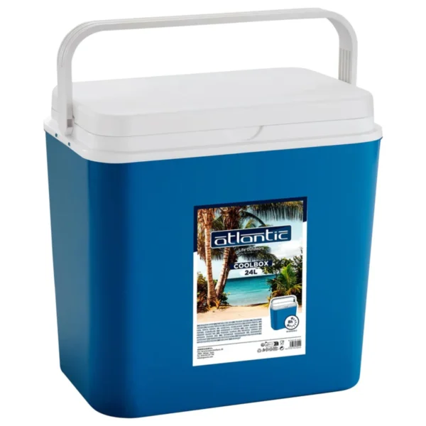 Start electric | Blue thermal portable refrigerator - resistant polypropylene cool box - ideal for camping, beach, garden, barbecues and swimming pool - capacity 10l/18l/24l/30l - up to 6h cold | Atlantic brand - Image 6