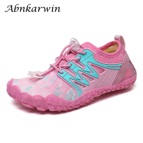 Summer Women Kids Children Beach Sea Stretch Fabric Water Shoes Barefoot Aqua Coral Surfing Swimming Waterschoenen Kinderen - Image 2