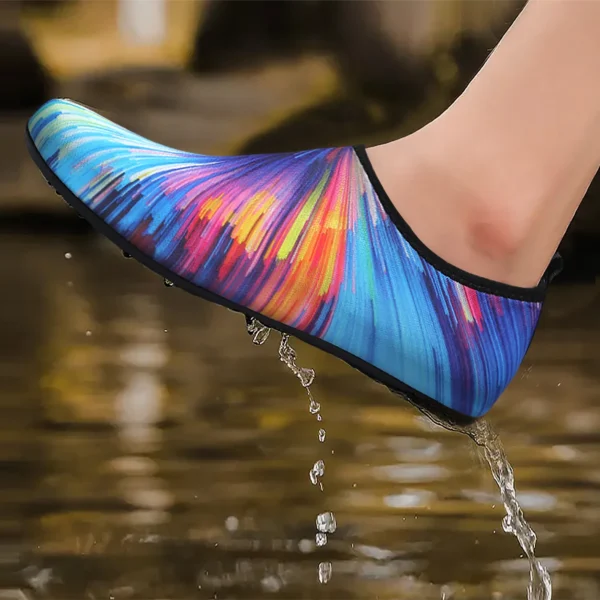 Women's Water Shoes: Quick-Dry Breathable Aqua Flats for Beach, Wading & Swimming – Comfortable Anti-Slip Barefoot Shoes for Indoor Yoga, Fitness & Casual Wear - Image 4